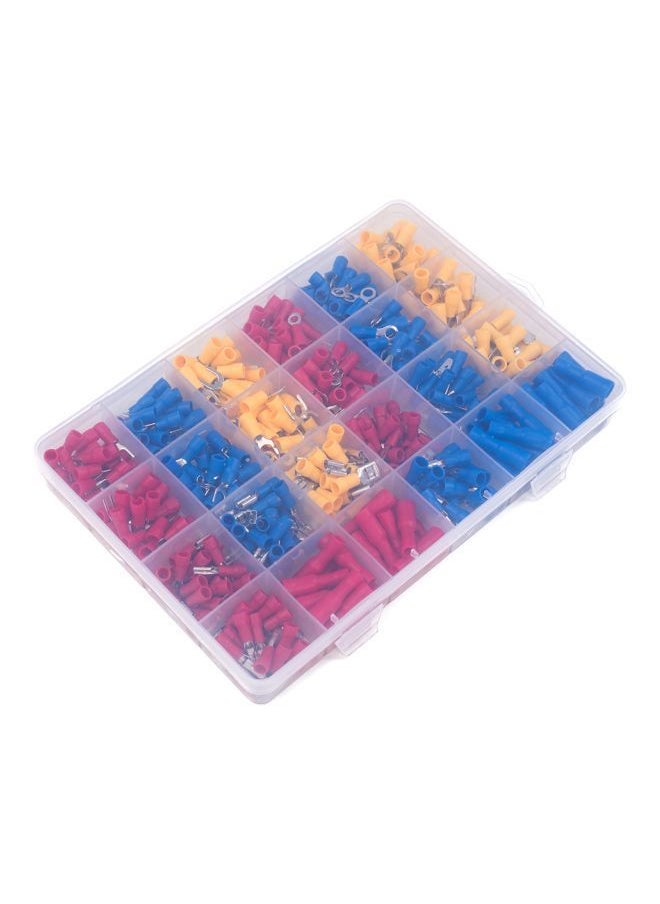 Y&D - 501-Piece Wire Terminals Crimping Tool Set Yellow/Red/Blue 20.5x5x14.2cm - Image 1