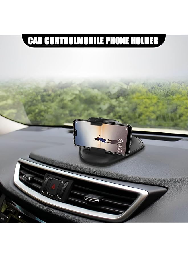 KASTWAVE Phone Holder For Car, Super Stable Cell Phone Stand, Center Console Hands-Free Clip Mount For Cellphone, Universal Auto Accessories Compatible With All Phone Android Smartphone - Image 4