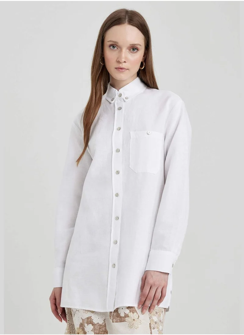 DeFacto Woman Woven Long Sleeve Tunic