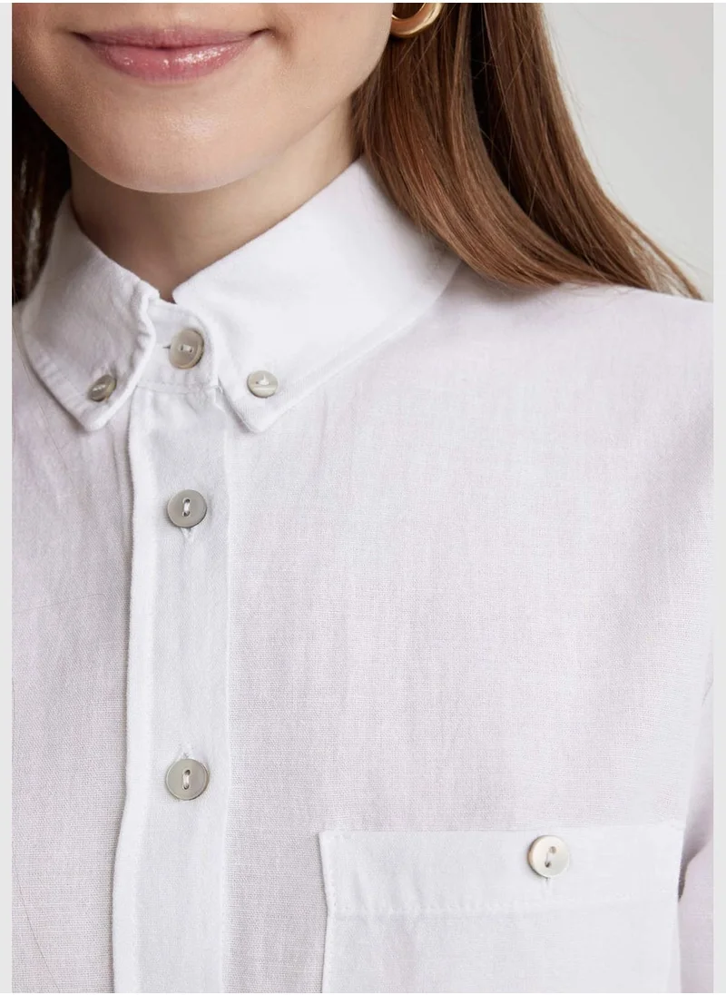 DeFacto Woman Woven Long Sleeve Tunic