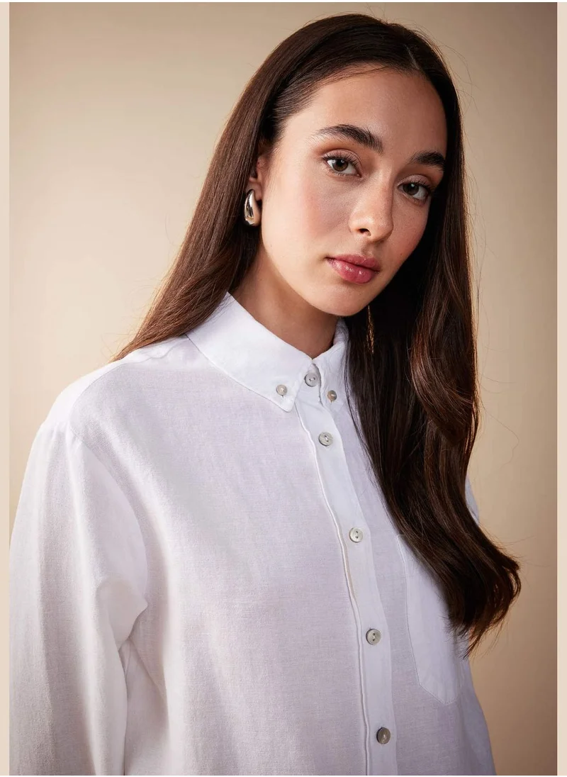 DeFacto Woman Woven Long Sleeve Tunic