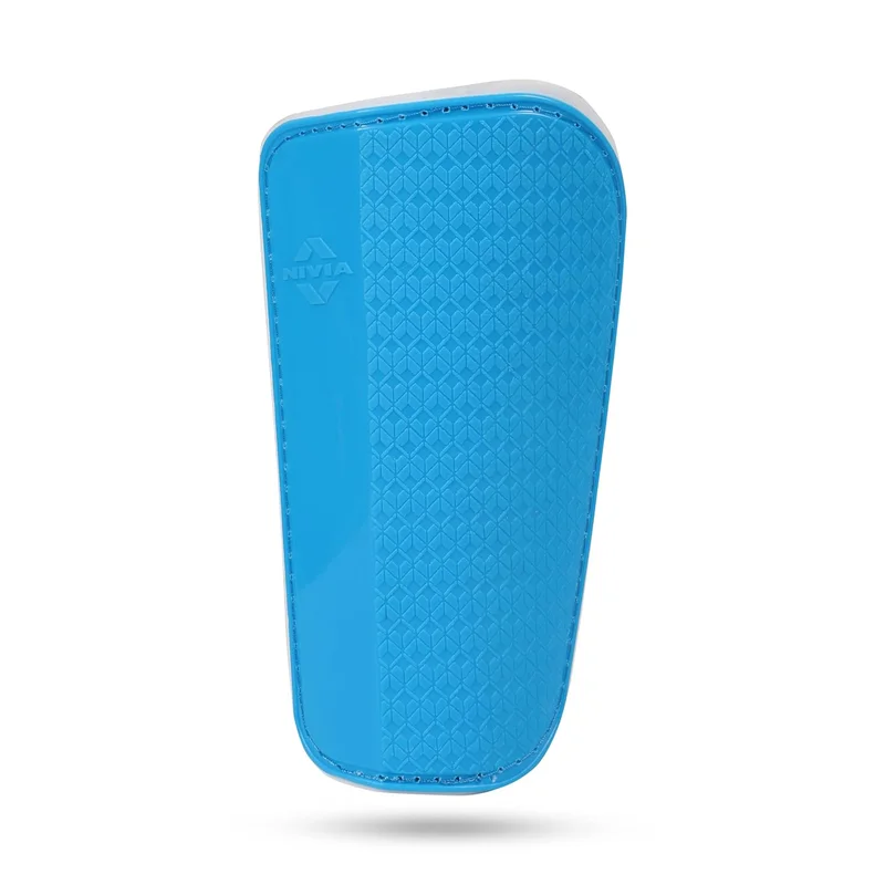 نيفيا Nivia Airstrike Shinguard - Durable Polypropylene Hard Shell in Sky Blue (Size S)