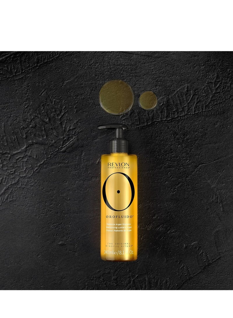ريفلون شامبو أوروفلويدو راديانس أرغان المرطب بزيت الأرغان 240 مل - Image 2