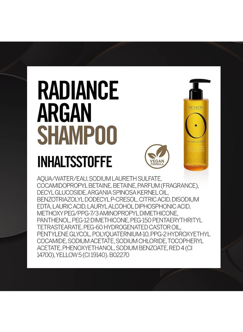 ريفلون شامبو أوروفلويدو راديانس أرغان المرطب بزيت الأرغان 240 مل - Image 4