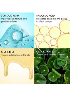 CONSCIOUS CHEMIST Conscious Chemist Salicylic Acid Face Wash For Oily Acne Prone Skin Glycolic Acid CICA Extract 100ml  - Image 2