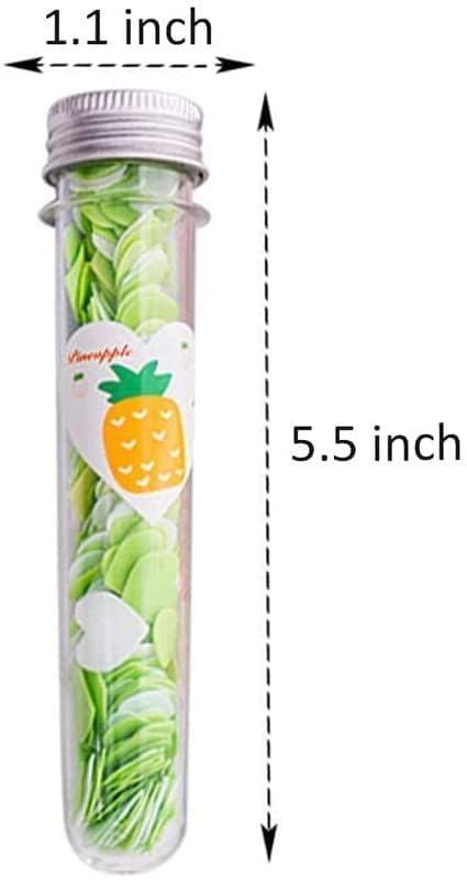 Cuzenal Set of 4 Paper Soap | Disposable Mini Soap Paper | Scented Soap Bath Flakes | Portable Flower Tube Petals | Tube Shape Bottle Paper Soap For Travelling - Image 3