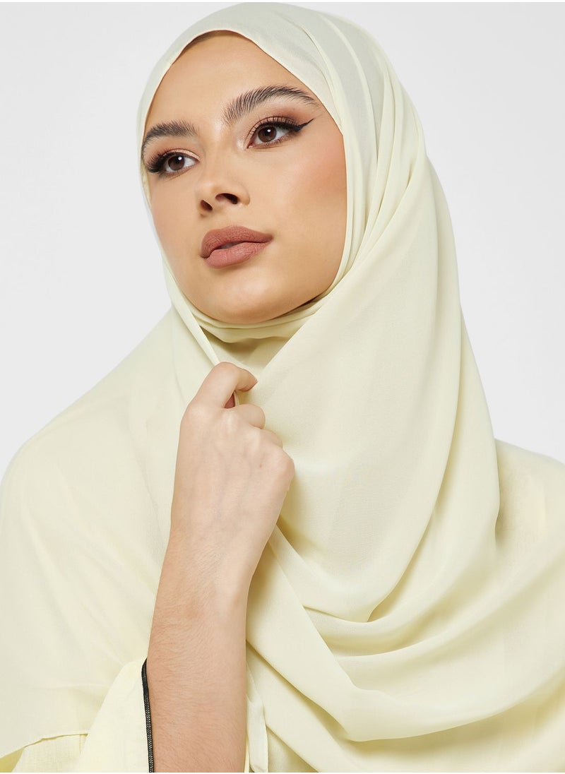 hayas closet - Embroidered Cape Sleeve Abaya - Image 1