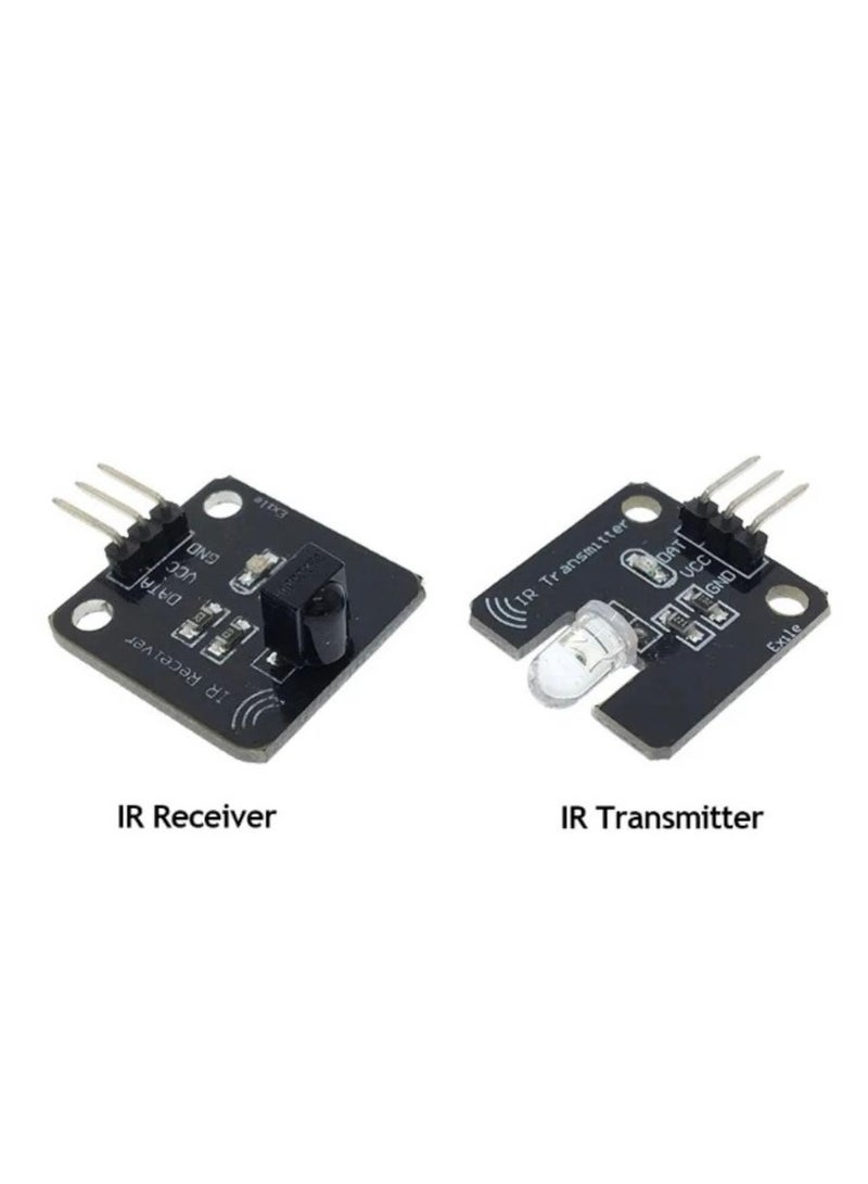 IR Infrared Transmitte And Receiver Module For Arduino Black 