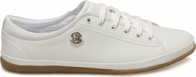 U.S. Polo Assn. U.s.Polo Assn Jojo Women's Genuine Leather Casual Sneaker Sports Shoes  - Image 4
