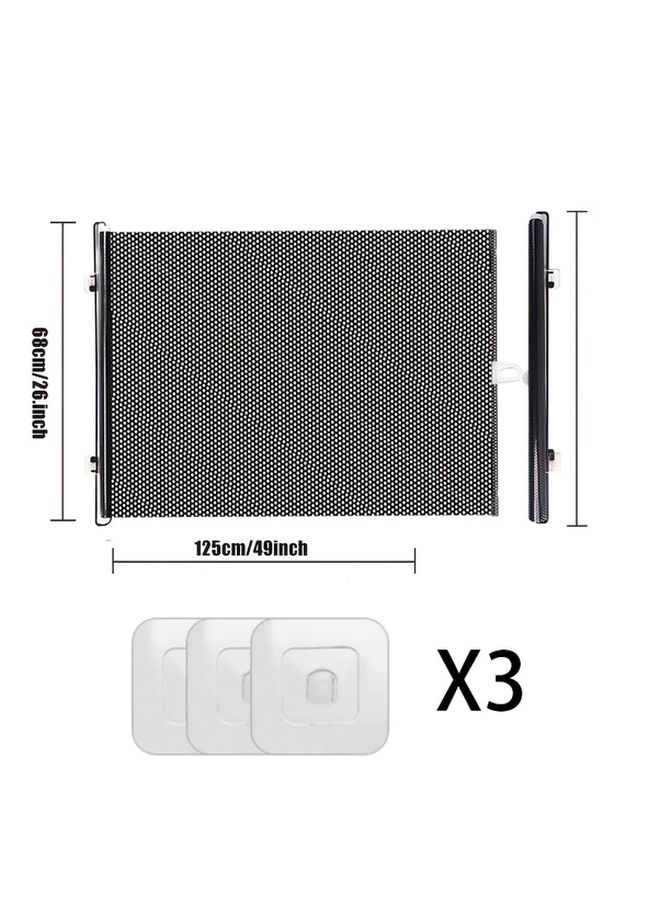 1pc Fence With 3pcs Accessories Set Easy To Install Pet Fence Suitable For All Walls Safe And Convenient - Image 2