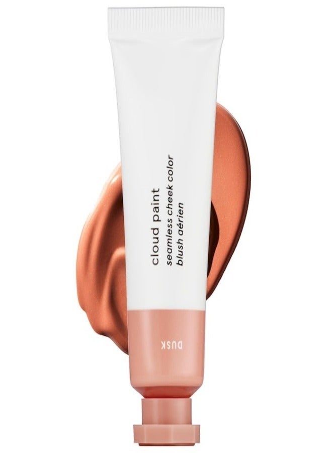 Glossier Cloud Paint Gel-Cream Blush, Dusk - brownish nude10ml - Lightweight & Buildable Cheek Color - Image 1