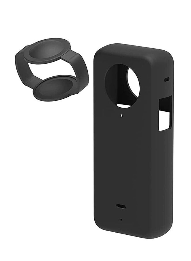 Silicone Case Compatible with Insta360 One X3 with Lens Cover 
