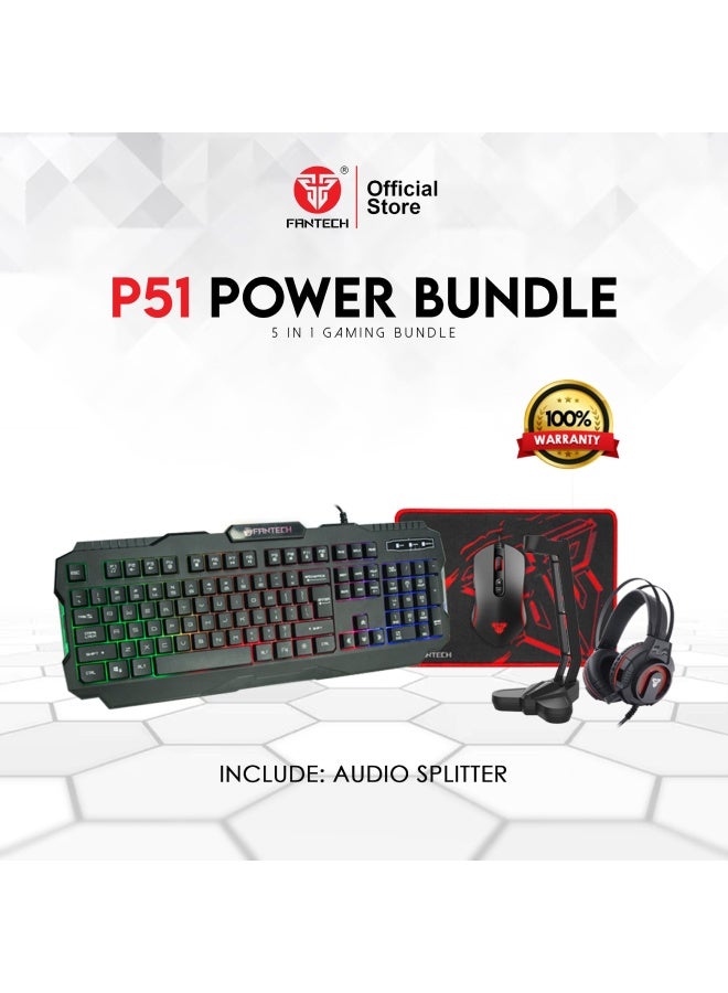 فانتيك مجموعة ألعاب باور باندل 5 في 1، 5 قطع، أسود - P51 - Image 2