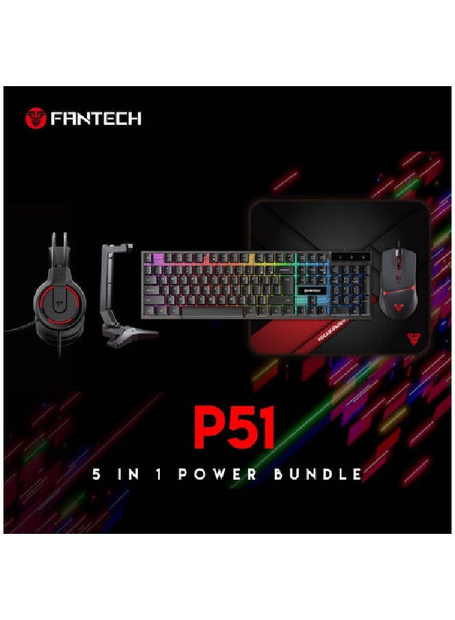 فانتيك مجموعة ألعاب باور باندل 5 في 1، 5 قطع، أسود - P51 - Image 3