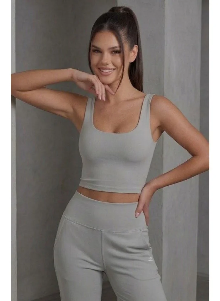 ملابس رياضية من كور Aura Sleeveless Vest - Grey