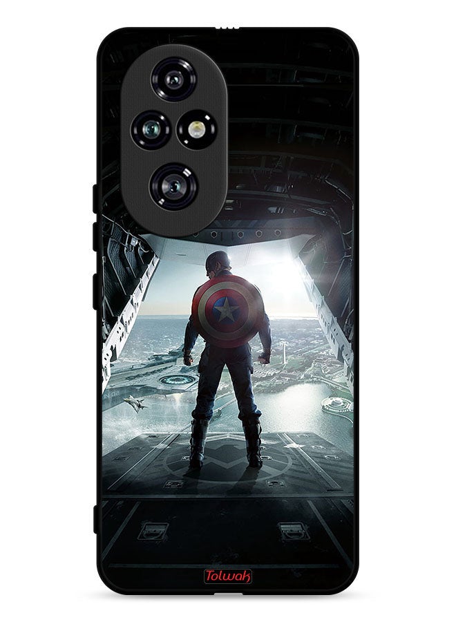 Tolwak Honor 200 Pro 5G Protective Case Cover Portrait Display Captain America - Image 1