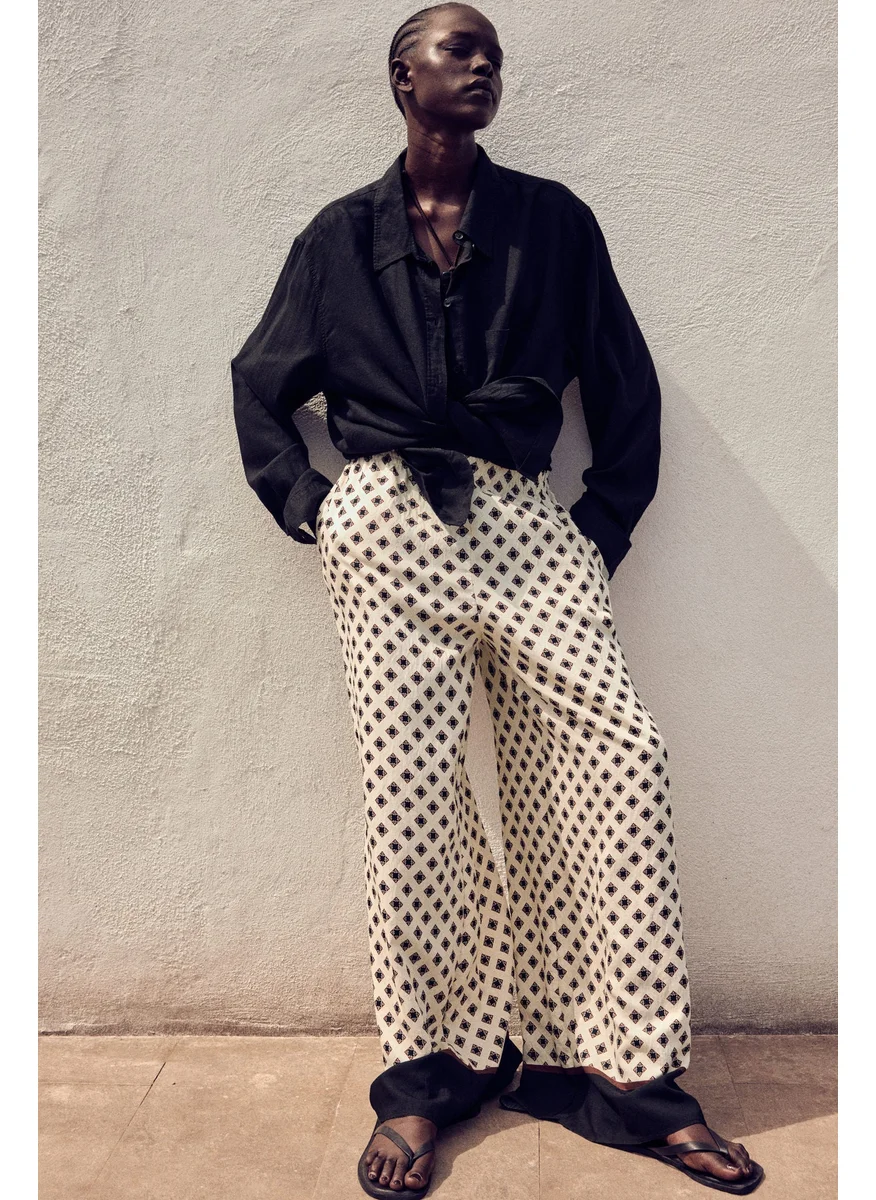 H&M Wide Pull-On Trousers