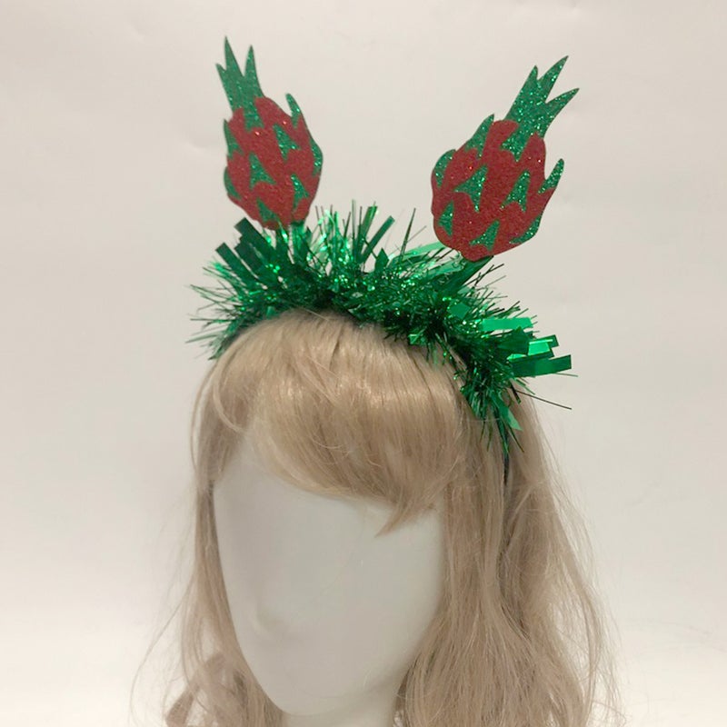 2Pcs Hawaiian Fruit Style Headdress Hair Decoration (Green) - Image 2