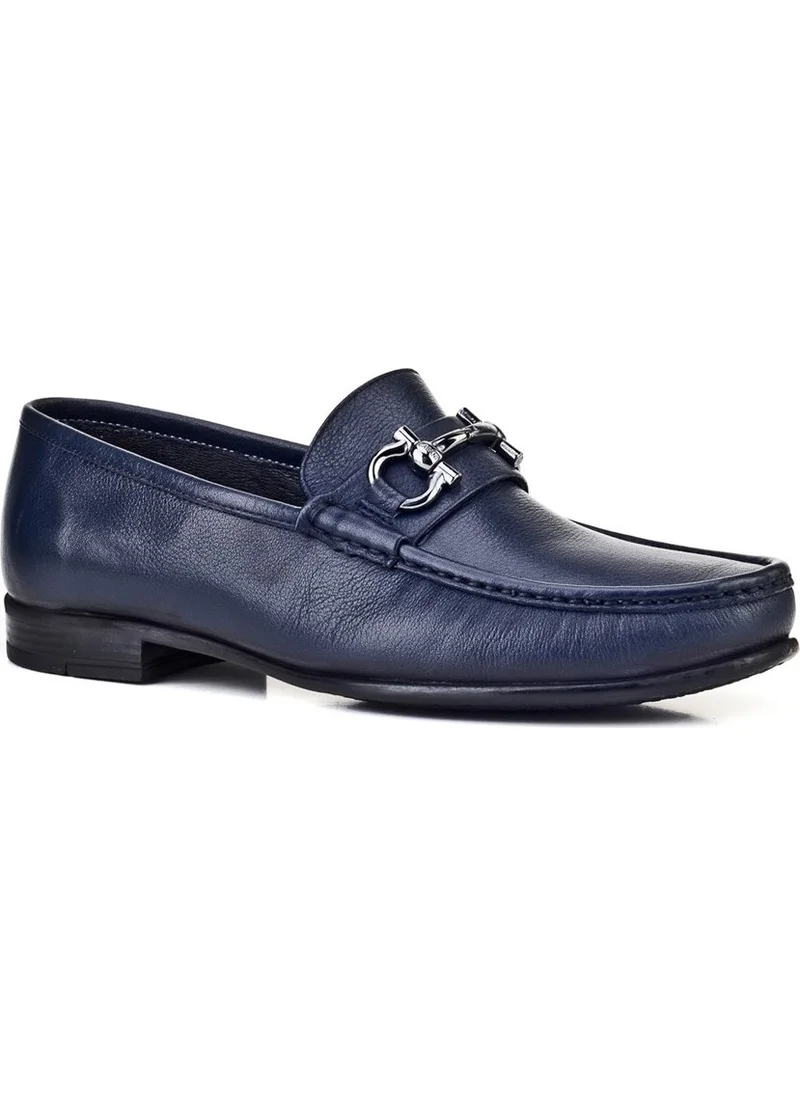 كاباني Men's Classic Shoes 442M067 Navy Blue