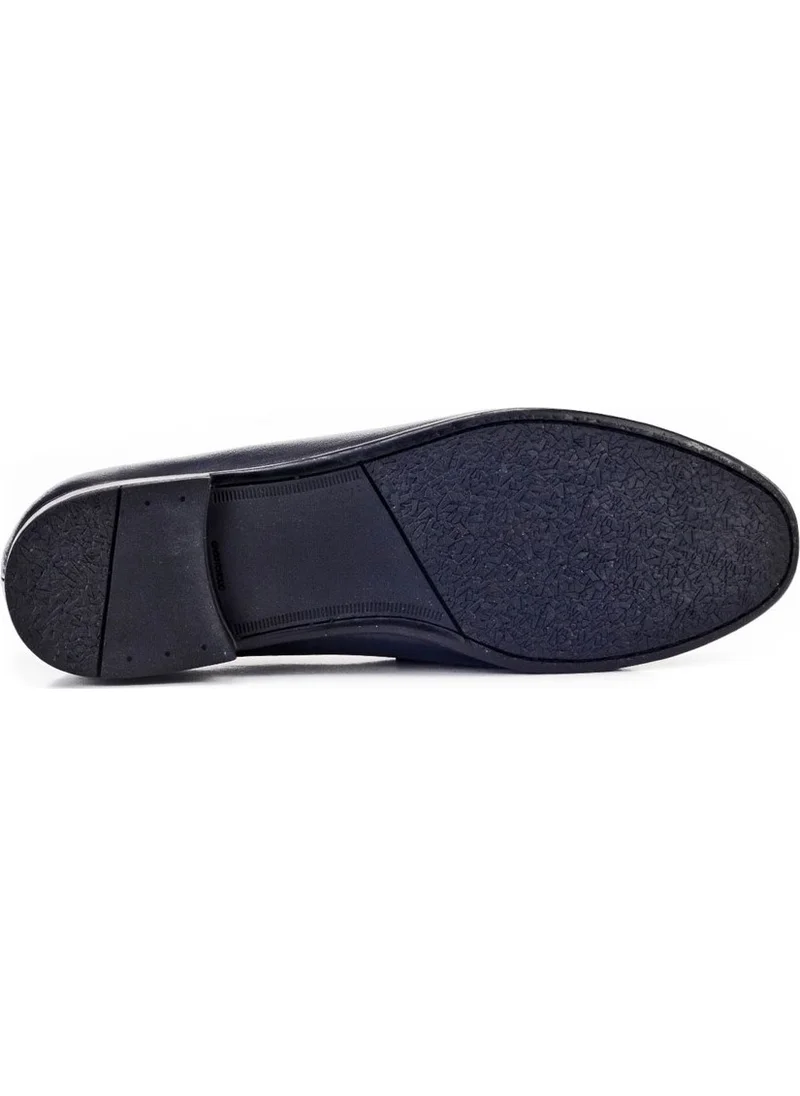 كاباني Men's Classic Shoes 442M067 Navy Blue