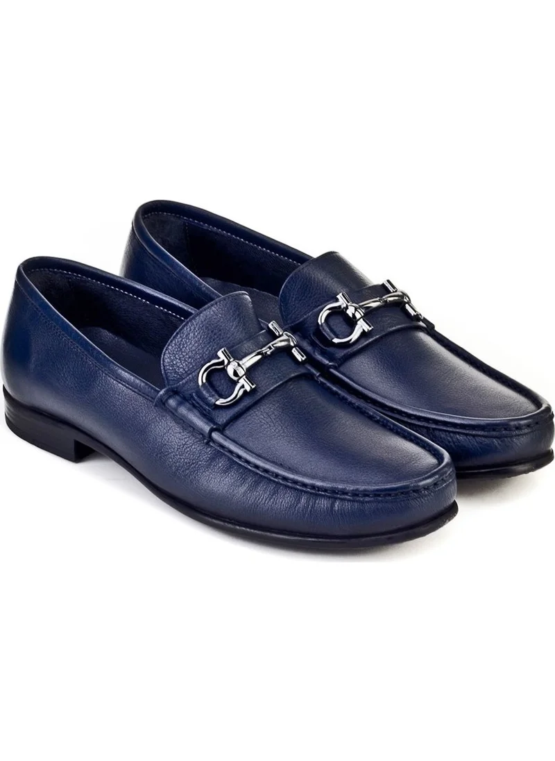 كاباني Men's Classic Shoes 442M067 Navy Blue