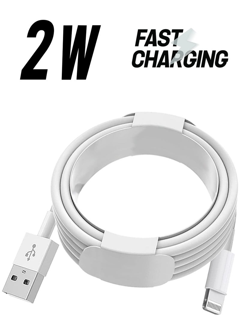 Generic iPhone Charger Cable 6ft Apple MFi Certified Lightning Cord Fast Charging High Speed Data Sync USB Cable Compatible with iPhone 13/12/11 Pro Max/XS MAX/XR/XS/X/8/7  - Image 1