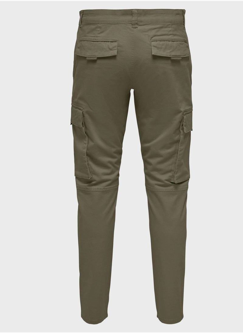 Only & Sons - Essential Slim Fit Cargo Pants - Image 1