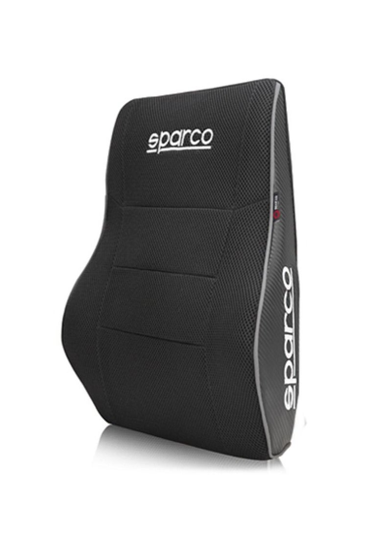 Sparco Lumbar Support Black Mesh Fabric Memory