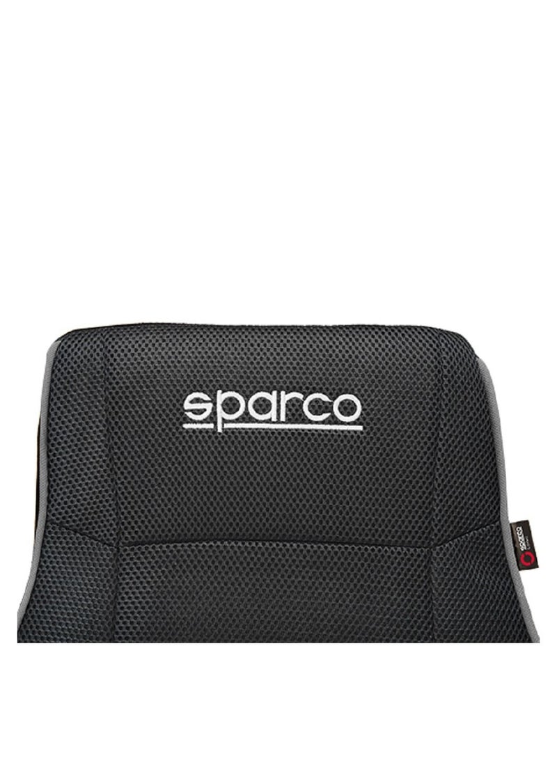 Sparco Lumbar Support Black Mesh Fabric Memory