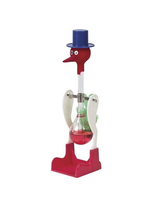 Blue Retro Happy Dippy Drinking Bird