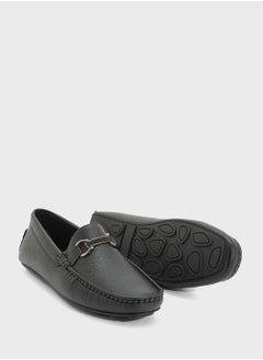 Robert Wood Trim Detail Loafers  - Image 4