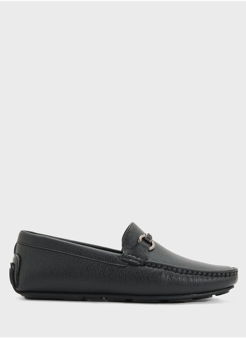 Robert Wood Trim Detail Loafers  - Image 1