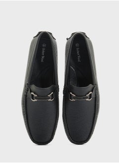 Robert Wood Trim Detail Loafers  - Image 3