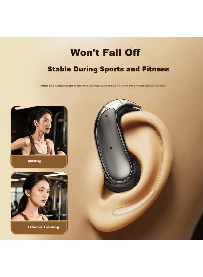 Witgoer Bluetooth Earhook Earphones Latest Long Battery Life Sports Running Comfortable Non-in-ear Wireless Non-bone Conduction - Image 4
