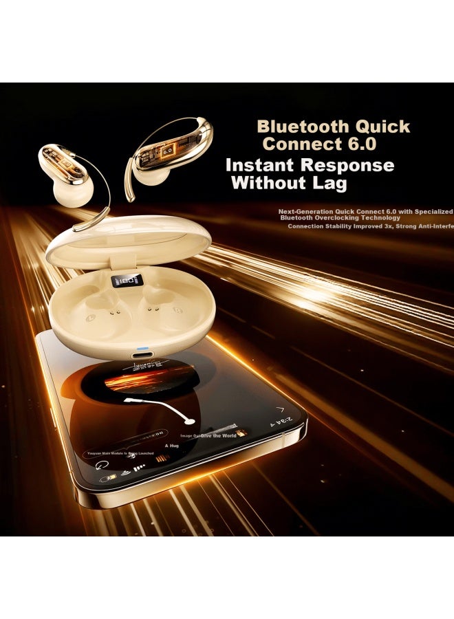 Witgoer Bluetooth Earhook Earphones Latest Long Battery Life Sports Running Comfortable Non-in-ear Wireless Non-bone Conduction - Image 5