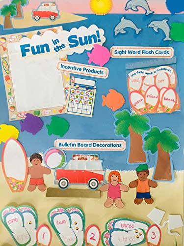 SHAPES ETC. 31 Pcs Fish Assorted Color Creative Cut-Outs 3in x 2.75in Size Ocean Decor Spring Summer Decorations Learning Games VBS Classroom Bulletin Boards Kids’ School Craft Projects USA Made - Image 2