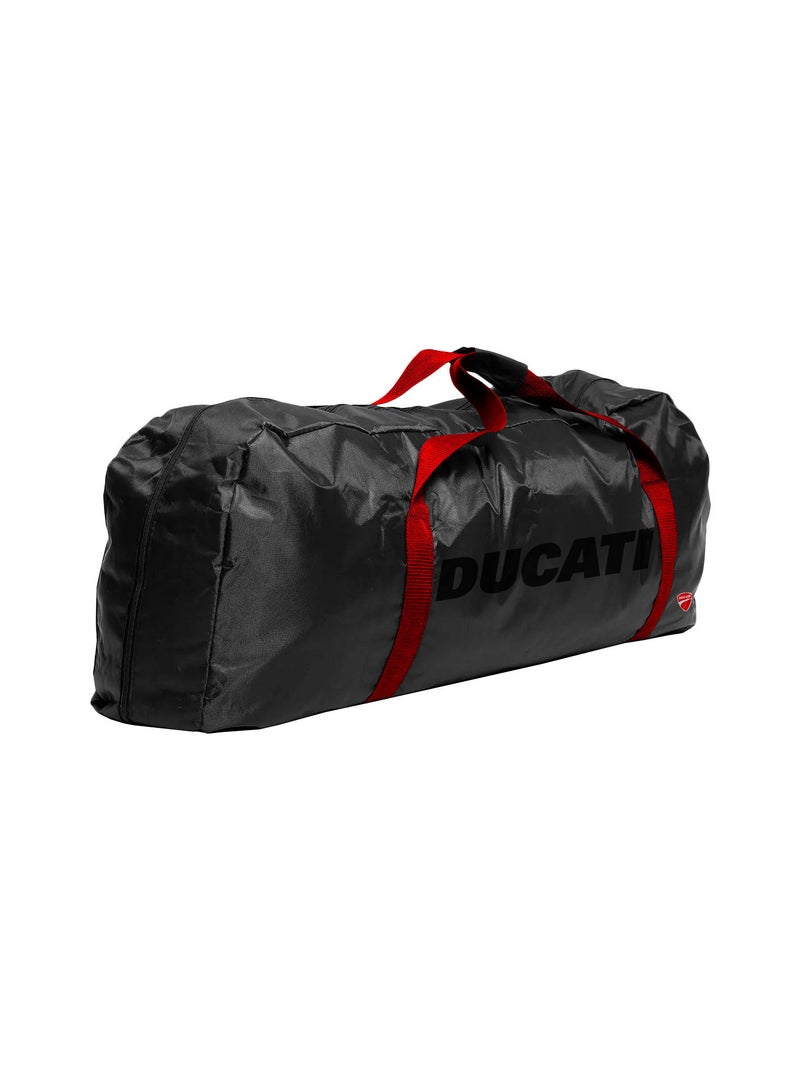 Ducati Folding Bike Bag, Bicycle Accessories Unisex Adult, Black With Red Details, One Size  - Image 2