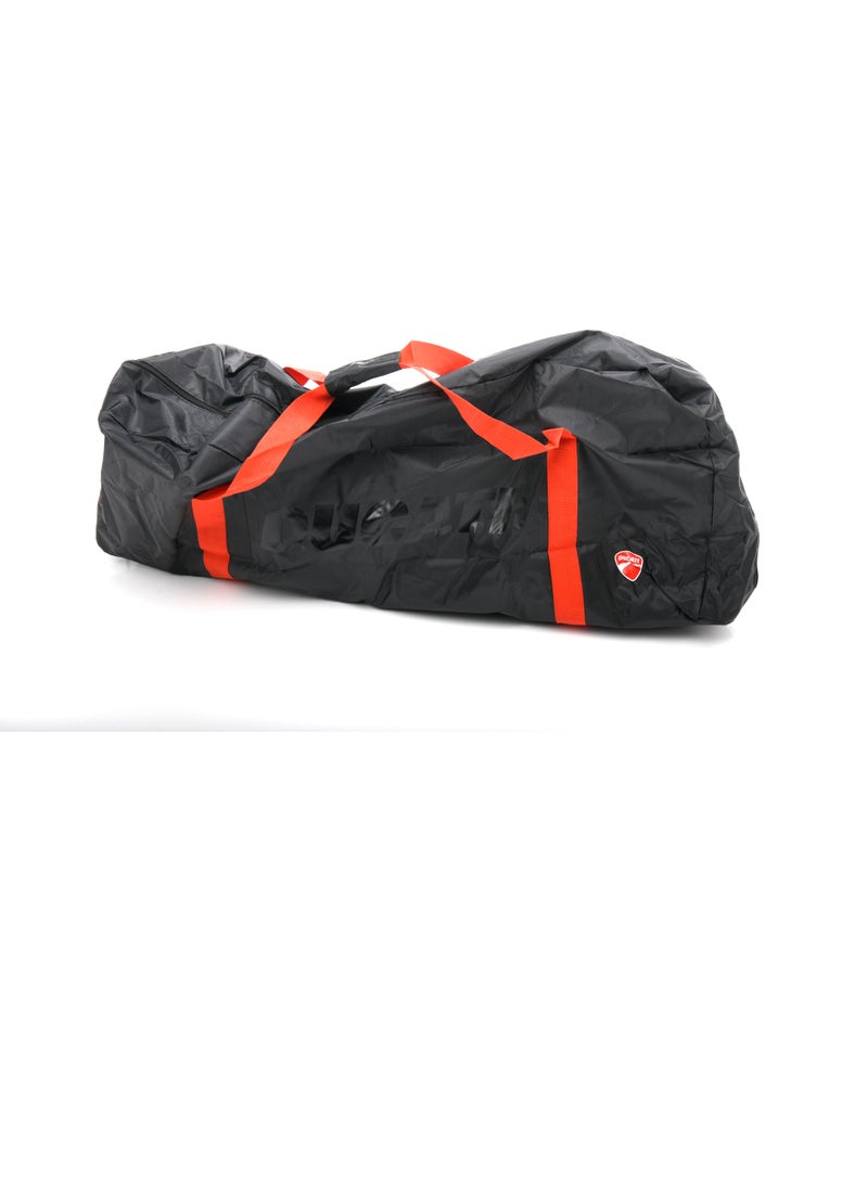Ducati Folding Bike Bag, Bicycle Accessories Unisex Adult, Black With Red Details, One Size  - Image 1