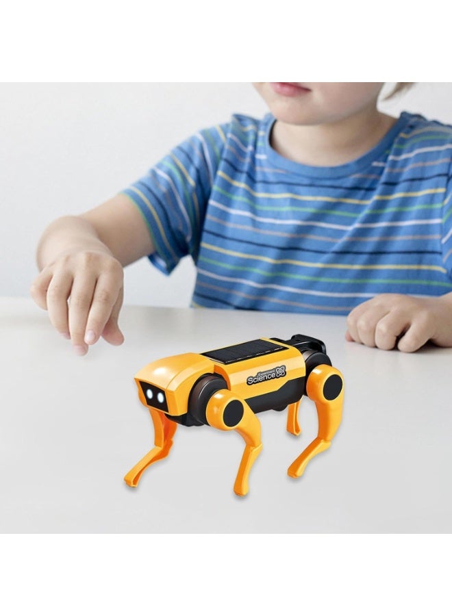 Toy Box Solar Powered Electric Mechanical Dog, Science and Education Solar Energy Robot Dog - Image 2
