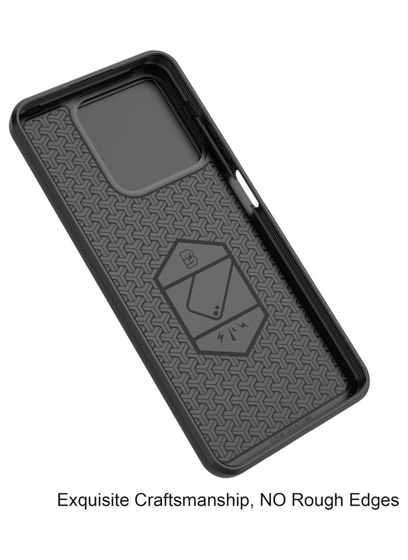 General - Compatible with Realme C63 4G,Camouflage Military Grade Heavy Duty Shockproof Protection Case with Magnetic Bracket and Lens Slide Window Phone Cover - Image 1