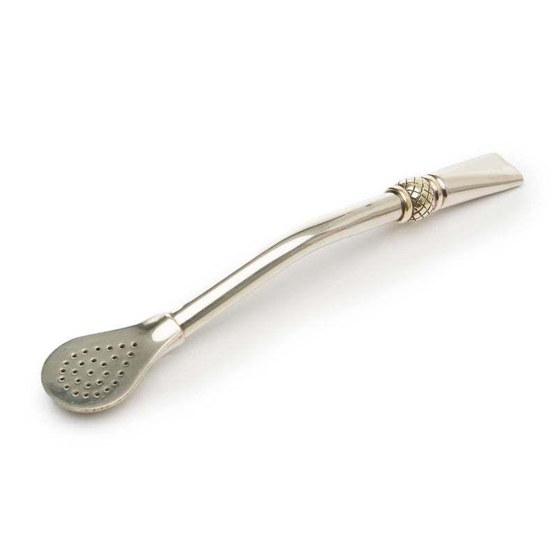 THEARG THEARG Yerba Mate Alpaca Straw Reusable Imperial Designed With A Fine Piece Of Jewelry Handmade Artisan Stainless For Hot or Cold Drinks Ideal For Mate Gourd From Argentina 