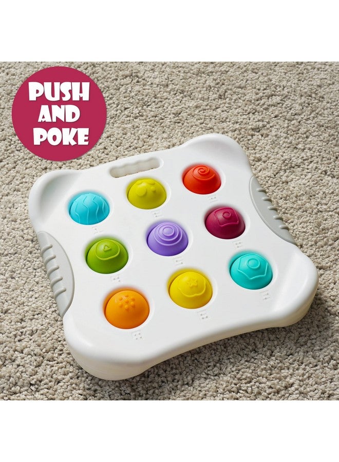 LiKee LiKee Fidget Popper Sensory Baby Toys for 10+ Months, Montessori Busy Toy for 1 2 3 Year Old Toddlers Push and Popping Bubbles Fine Motor Skill, Travel Toys for Kids Ages 1-3 Stress Relief (1 Piece) - Image 3