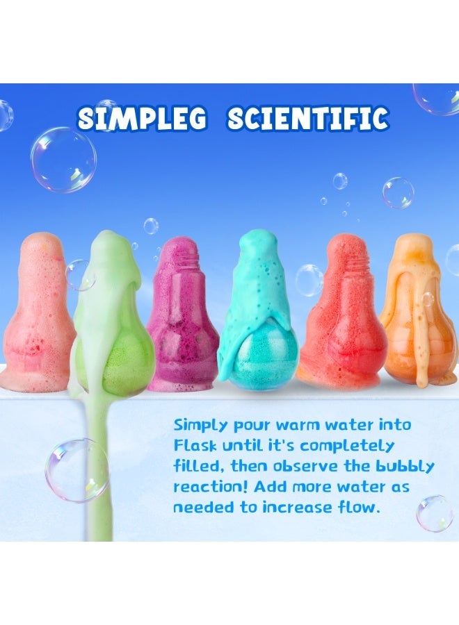Organic Kids Bath Bombs Potion Bath Toy, Variety 6 Pack | Mini Bath Bombs For Grils Boys | Fizzes, Foams & Bubbles with an Eruption of Color | Interactive Bath Bombs for Kids Women | Fun Science Toddler & Kids Bath Toys - Image 3