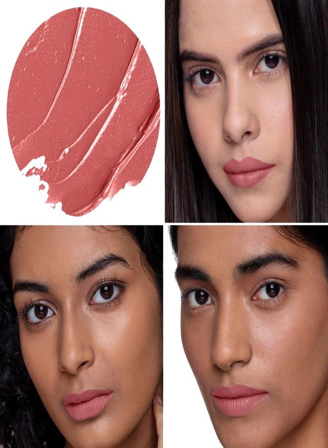 KIRO Non-Stop Airy Matte Liquid Lip - Pink Dawn(5 ml)| Transferproof I Waterproof lipstick Long Lasting I Apricot & Avocado Oil | 100% Vegan | 5ml | No Parabens, No Toxins - Image 4