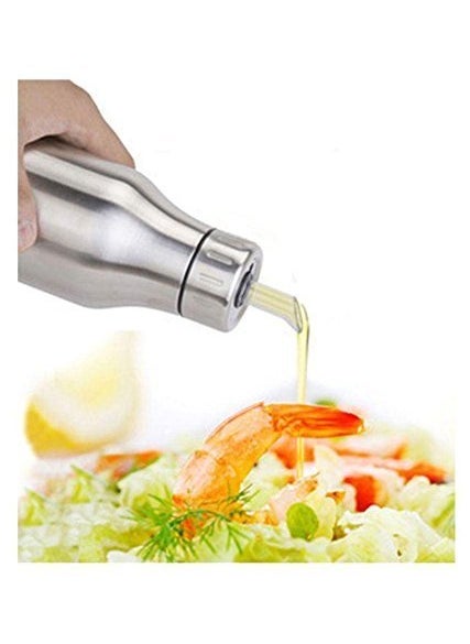 svk dream SVK Dream 750 ml Stainless Steel Gini Oil PotCooking Oil Dispenser Pack of 1  - Image 4