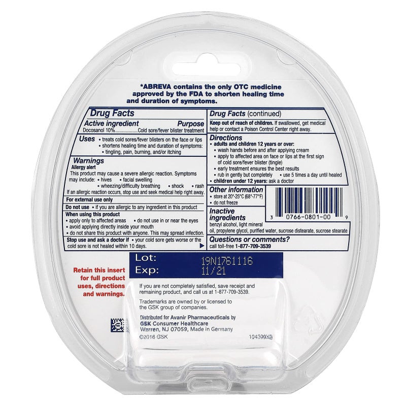 Abreva Cream - Image 3