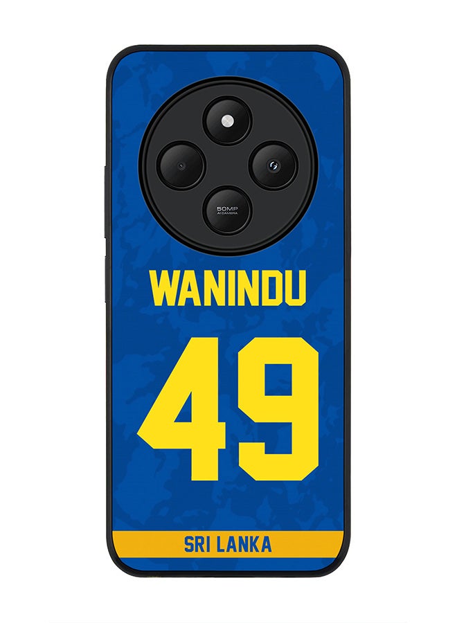 Stylizedd For Xiaomi Redmi 14C / 14R Case,Slim fit Camera Protection, Shockproof Thin Phone cover - Sri lanka Wanindu Hasaranga, Jersey No 49 - Image 1