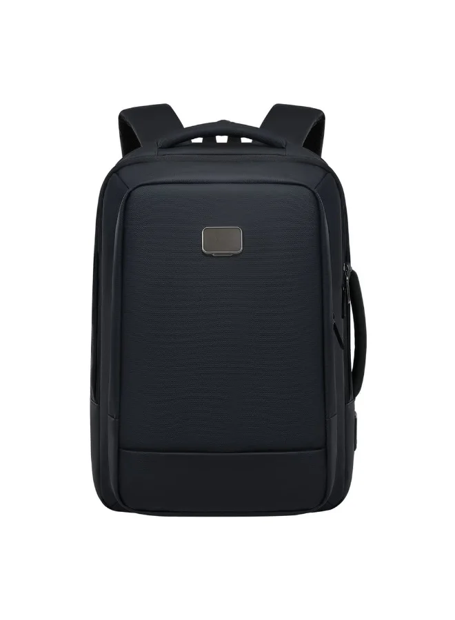 سانثوم Large Capacity Unisex Lunch Box with Adjustable Shoulder Strap, Unique Design Style, Cute Lunch Tote Bag for Work, Picnic, Camping, Travel (Navy blue)