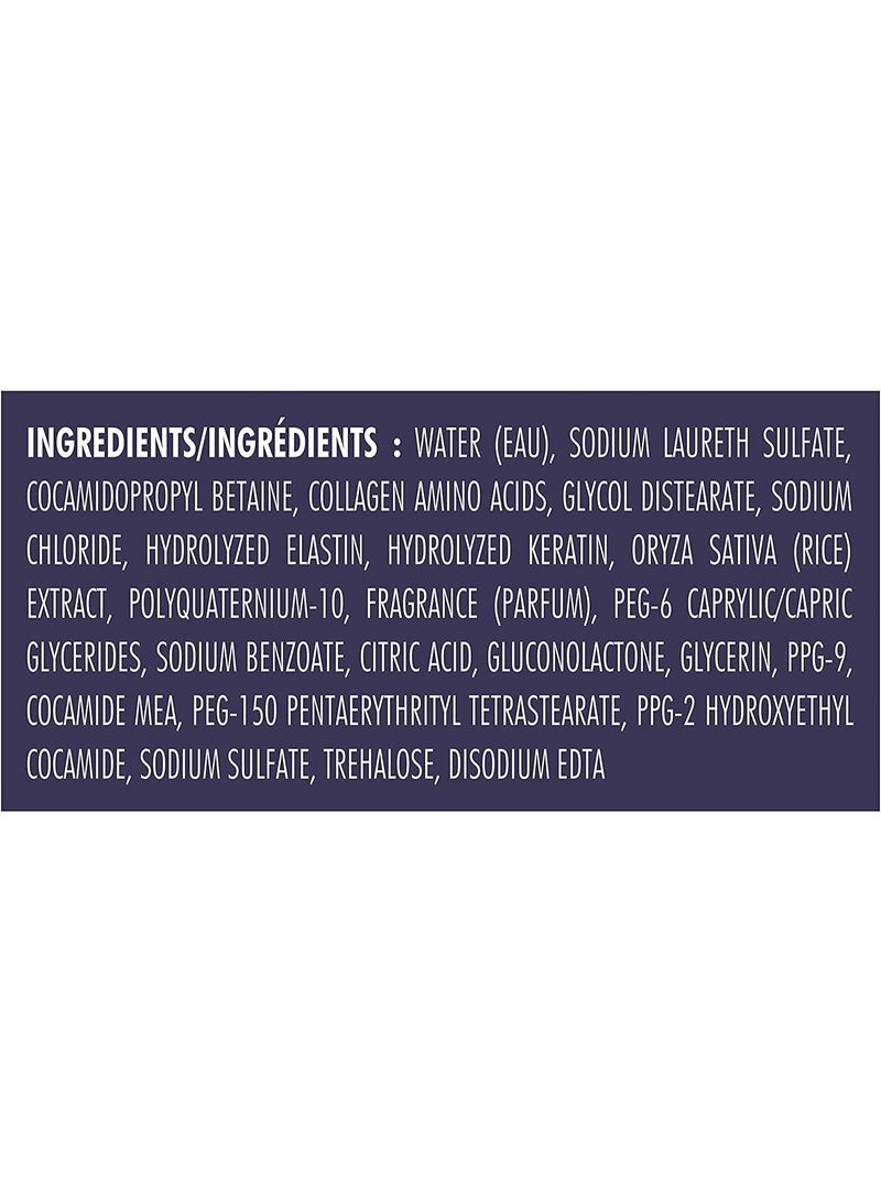 نيكزس شامبو نيكسوس كيرافيكسس للشعر التالف مع بروتينفيشن خالٍ من السيليكون مع بروتين الكيراتين والأرز الأسود 13.5 أونصة - Image 4