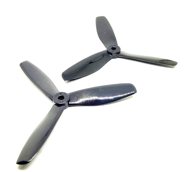 INVENTO 2 Pair 5045 5 inch Long 5x45 CW CCW 3 Blade Propeller Prop Vanes for RC Multi Quadcopter Helicopter UAV QAV250 DIY - Image 2